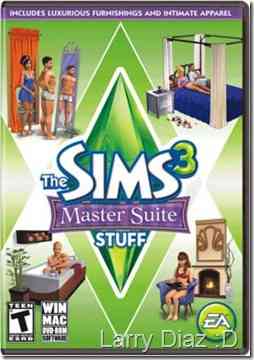 The Sims 3 Master Suite Stuff PC DVD_280x399